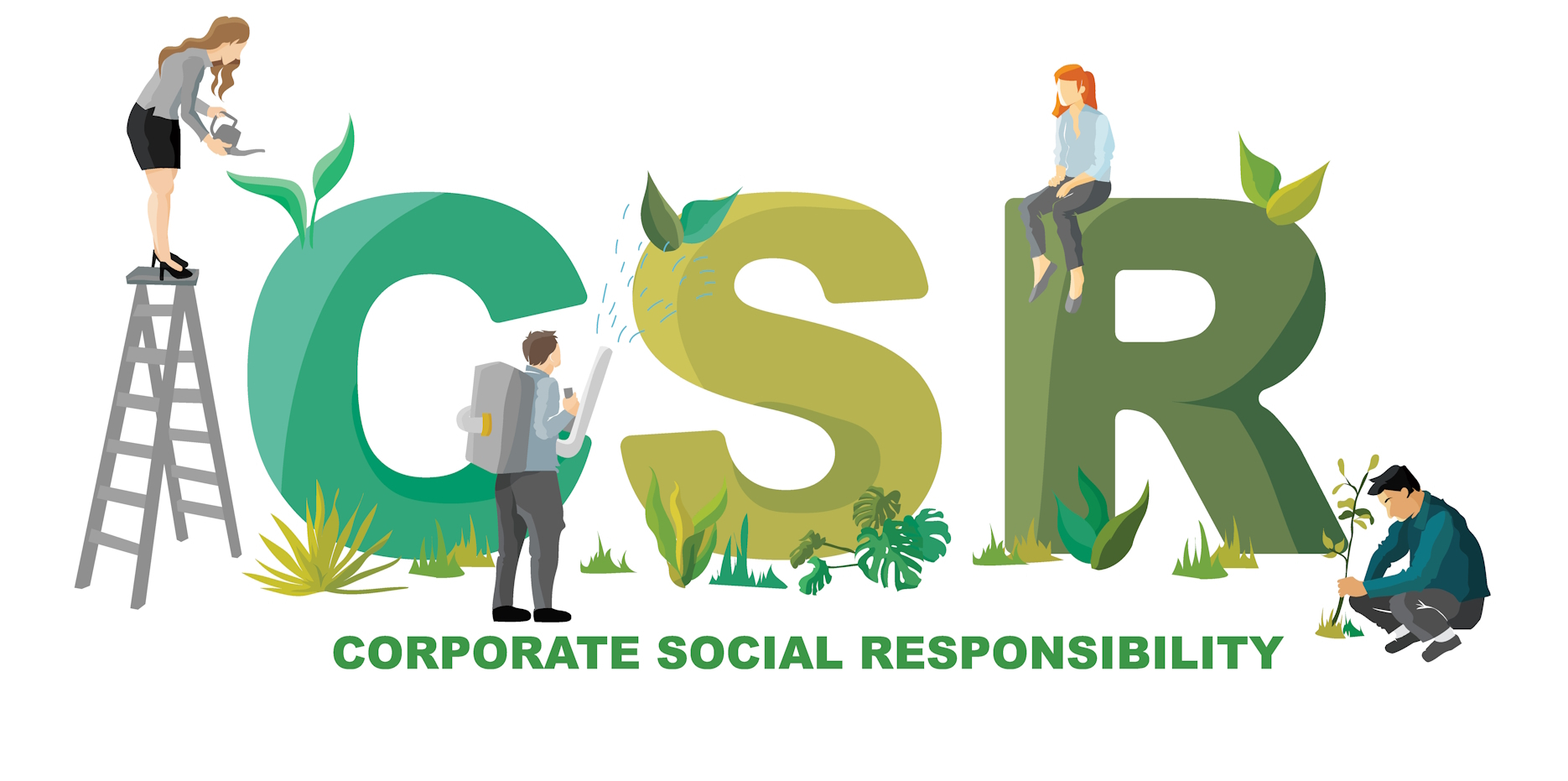 Symbolbild für soziale Verantwortung im Unternehmen, stellvertretend für die Ausbildung mit Leitmotiv CSR
